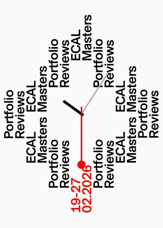 ECAL MASTERS PORTFOLIO REVIEWS, 19–27.02.2026, Online