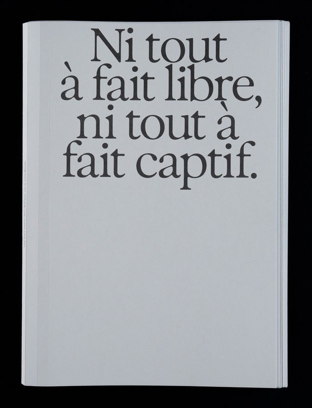Léa Corin – Neither Fully Free, Nor Fully Captive