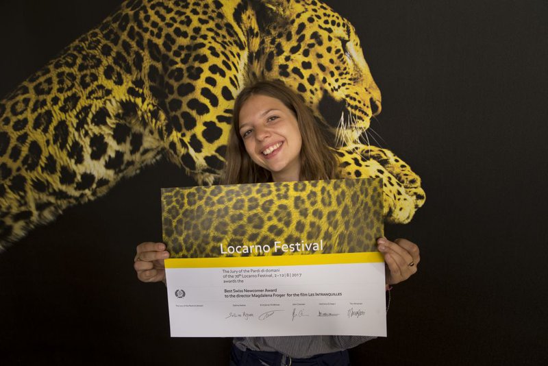 Best Swiss Newcomer Award to Magdalena Froger