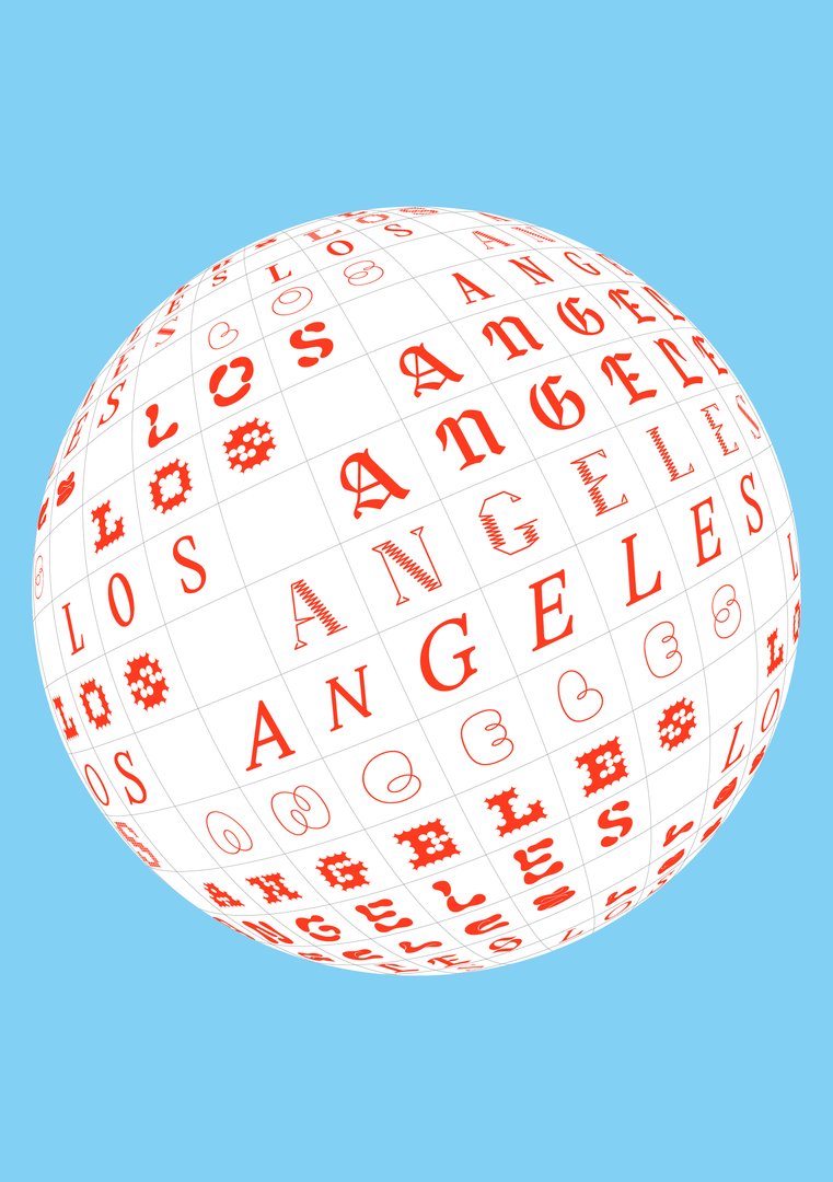 ECAL A TYPOGRAPHIC ATLAS à Los Angeles
