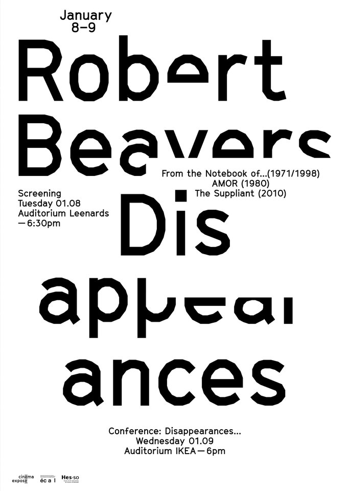 Exhibited cinema - Projects - ECAL