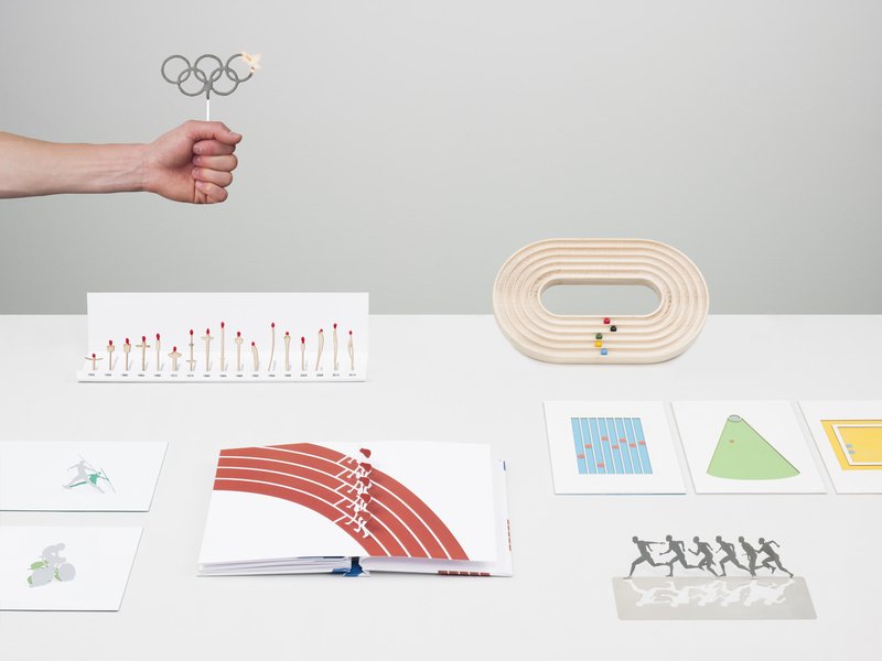 Souvenir items for The Olympic Museum