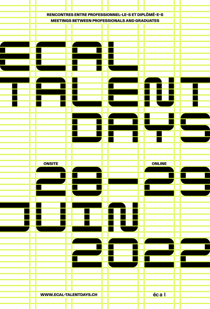 ECAL Talent Days 2022,28–29.06.2022,ECAL Campus, Renens & Online
