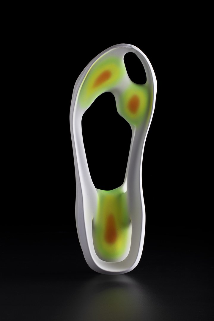 How to create a shoe sole with a customizable balance?