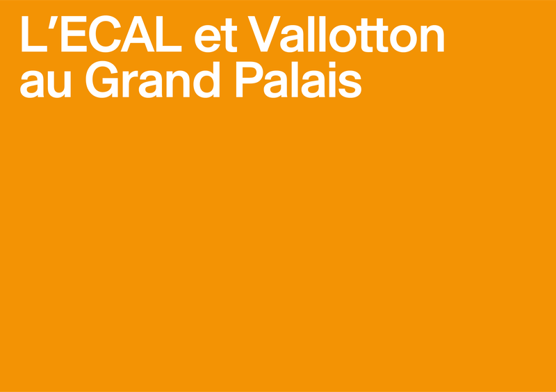 ECAL at the Grand Palais