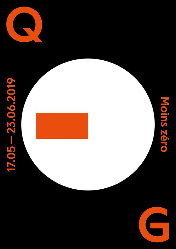 "Moins zéro" exhibition