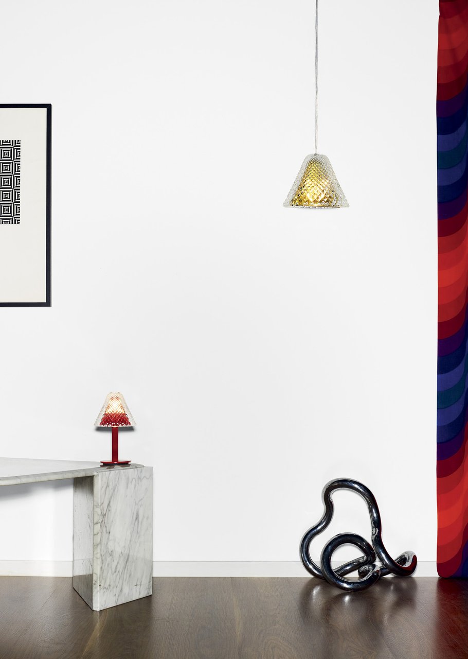 Product design, Lights of Harcourt, Baccarat, Luciole ECAL/Cesare Bizzotto and Moises Hernandez