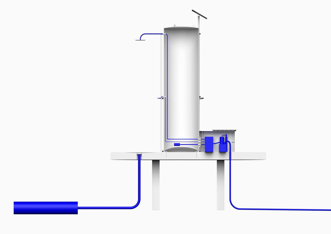 Desalinated Water Shower Projects ECAL