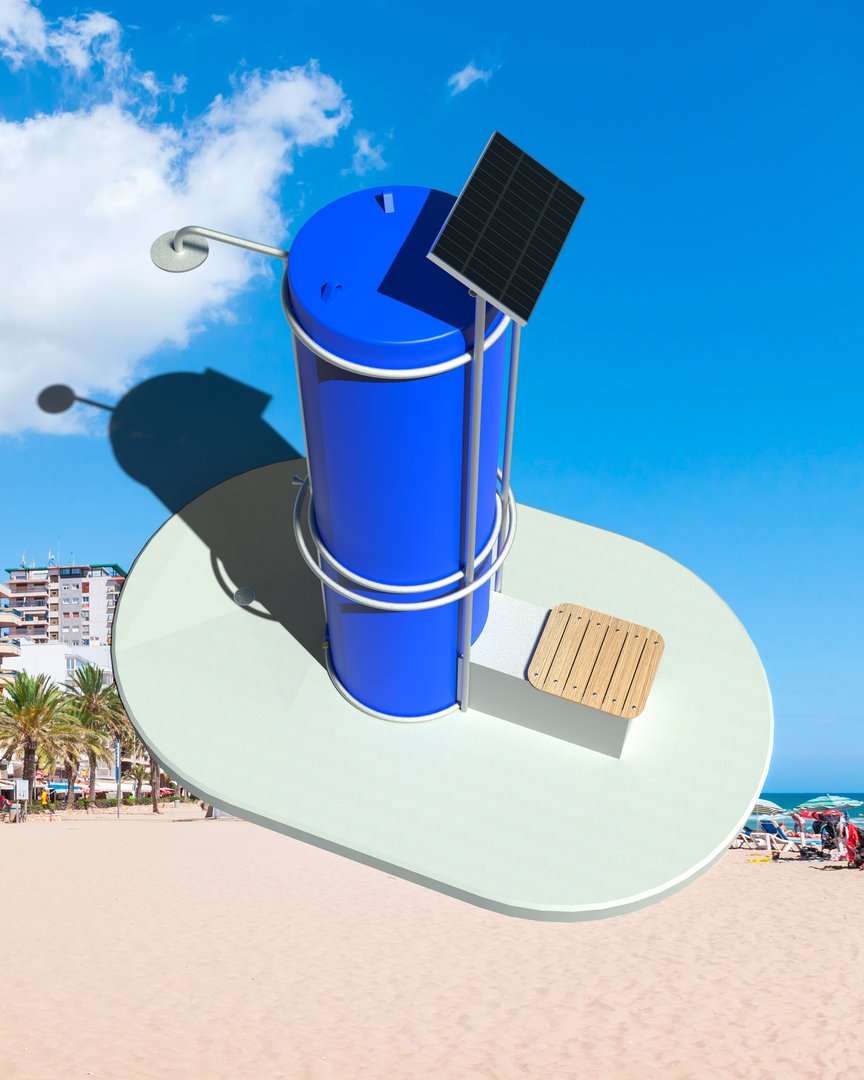Yann Cistac – Desalinated Water Shower