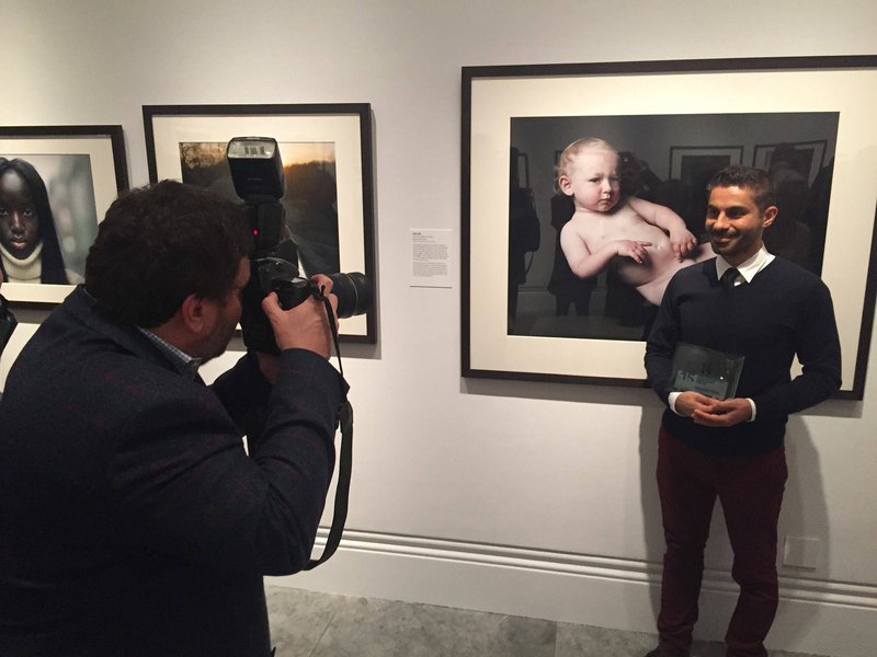 2nd place to the Taylor Wessing Photographic Portrait Prize 2015"