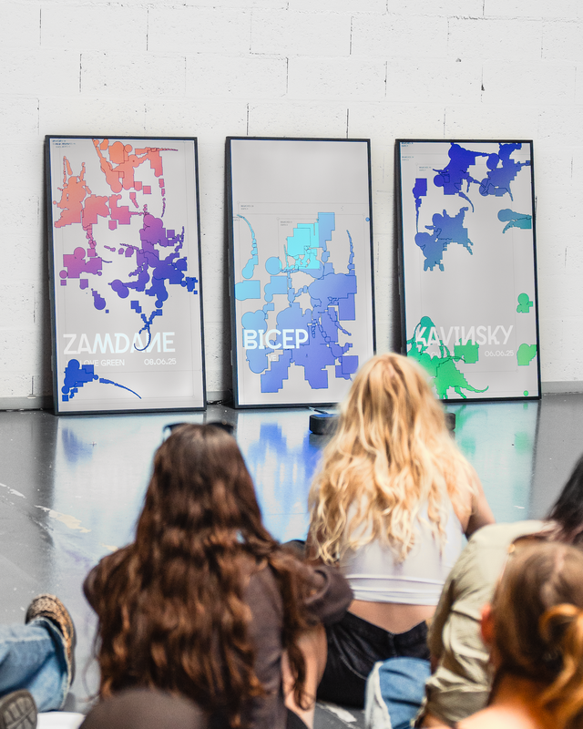 Audio Reactive Festival Poster Series