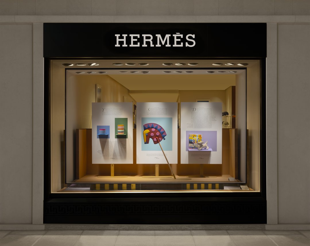 Vitrines Hermès à Genève