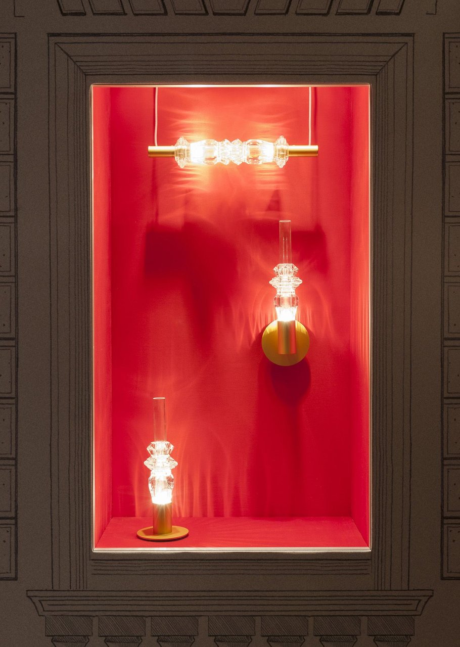 Product design, Lights of Harcourt, Baccarat, Vendôme ECAL/Joséphine Choquet and Qiyun Deng