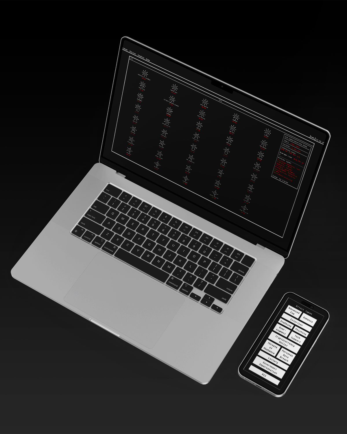 L'EVOLUTION DES SORCIERES AU CINEMA - Mockup d'une page web de data viz