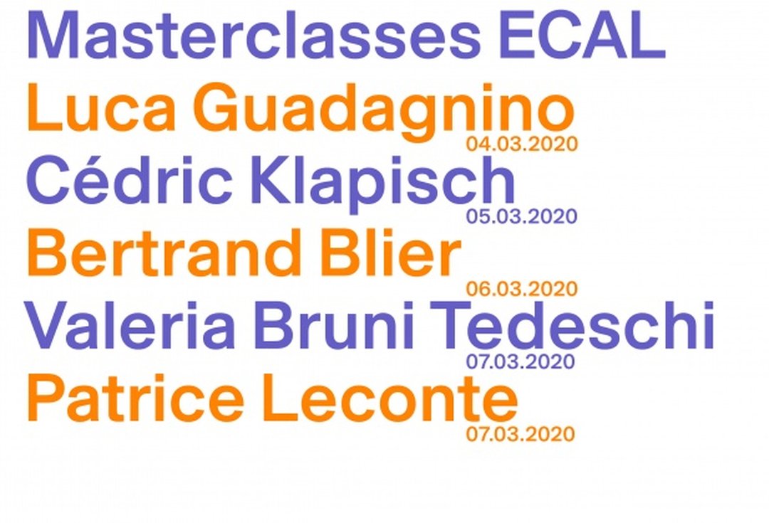 Rencontres 7e Art Lausanne 2020