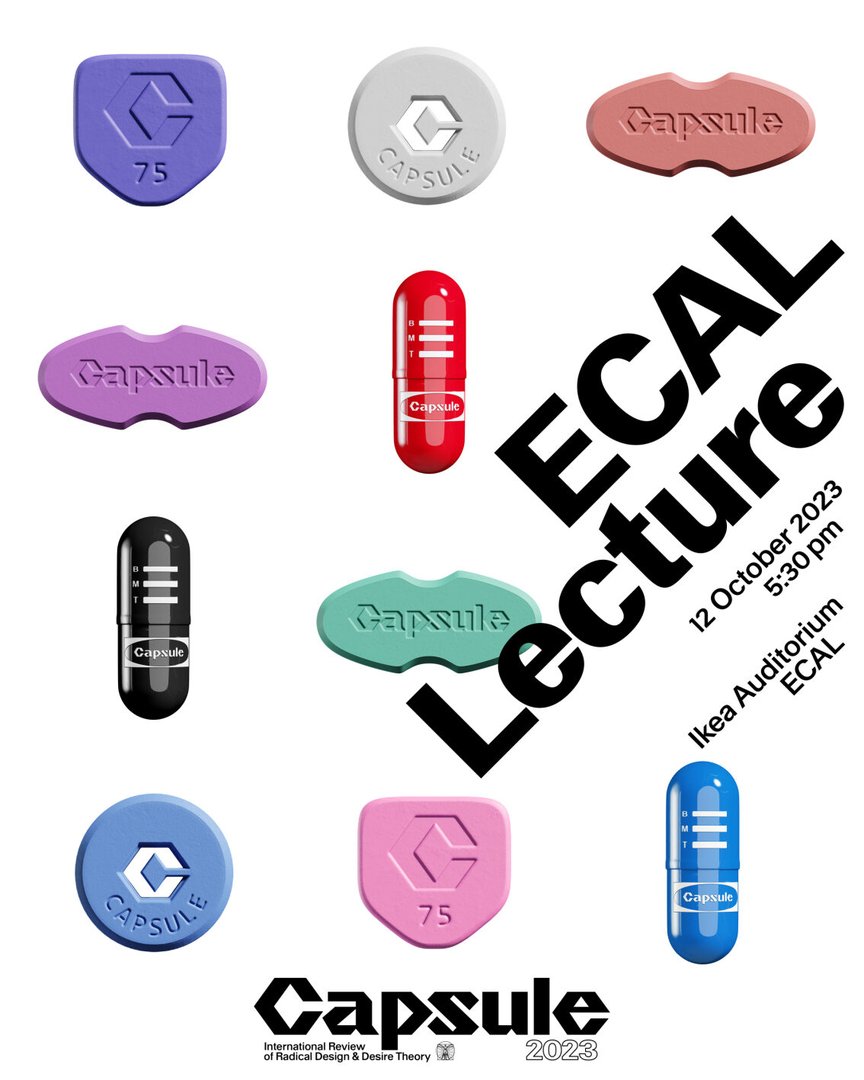 CONFÉRENCE ECAL – CAPSULE MAGAZINE