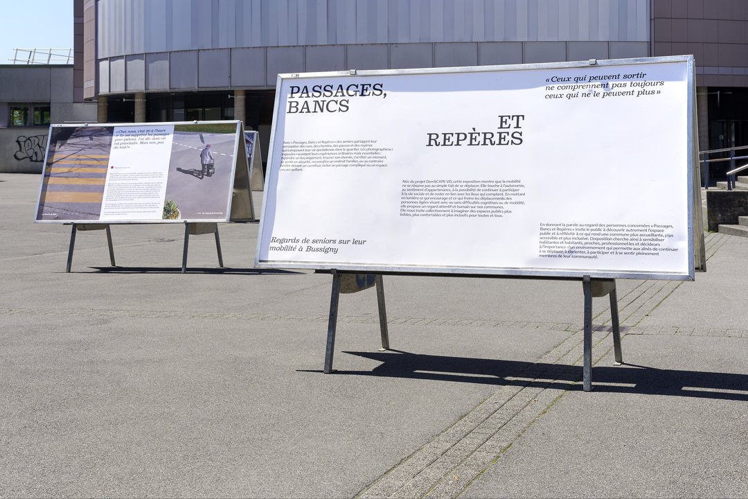 Passages, bancs et repères, une exposition photo,22.05–21.06.2026,Bussigny