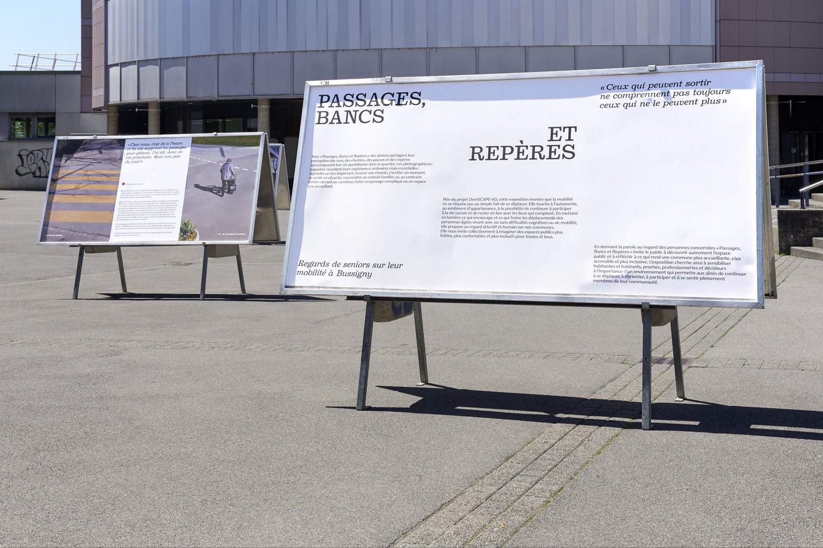Passages, bancs et repères, une exposition photo, 22.05–21.06.2026, Bussigny